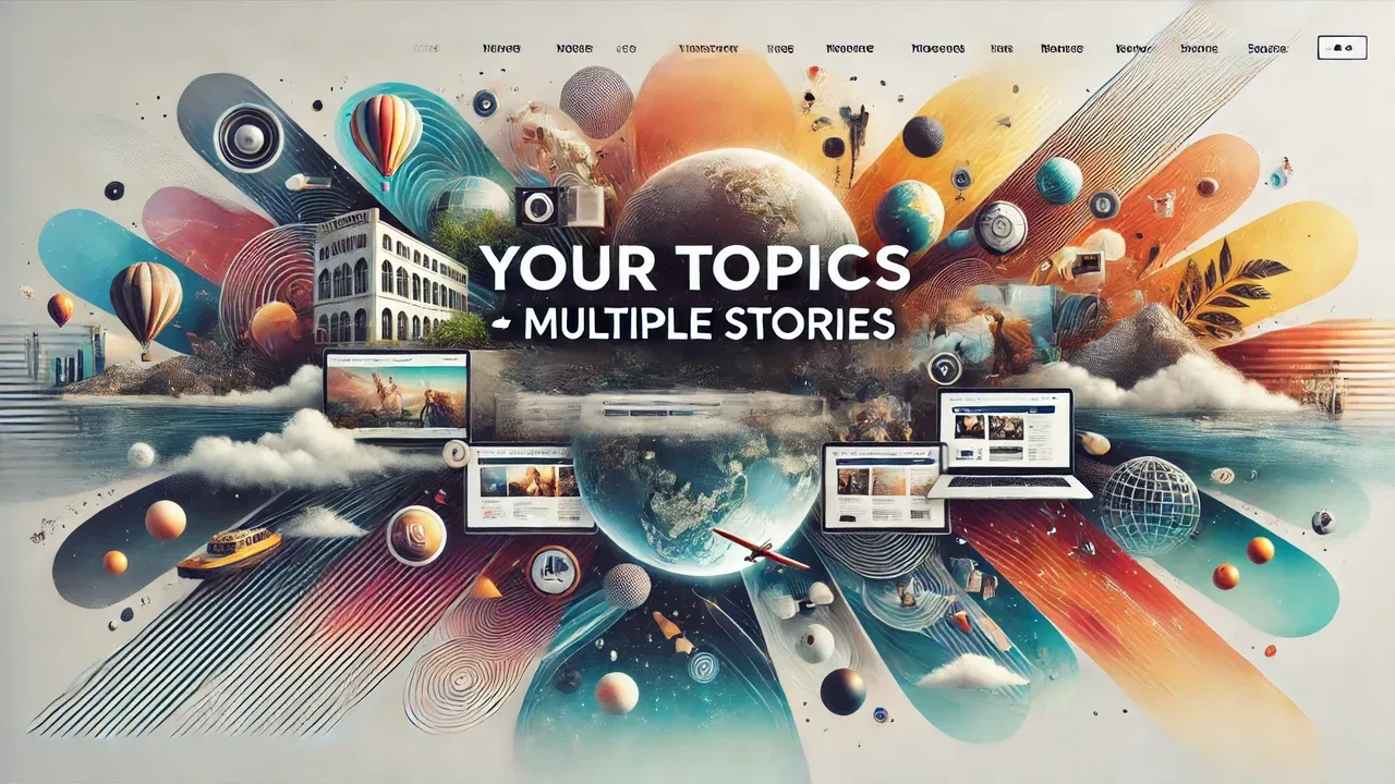Your Topics Multiple Stories Turning Ideas into Engaging Narratives
