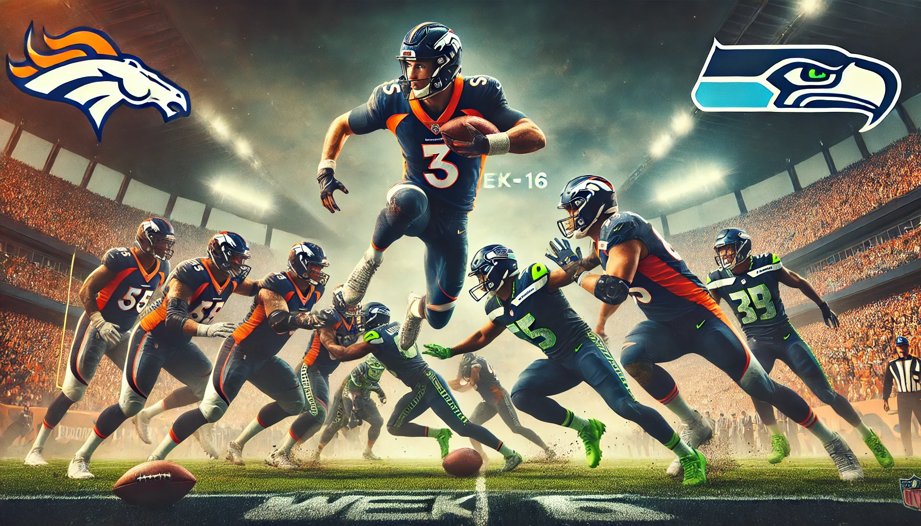 Denver Broncos vs Seahawks Match Player Stats