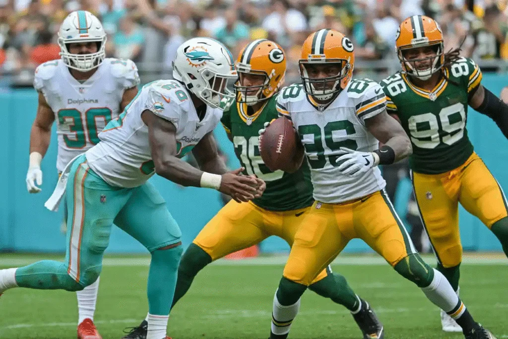 Miami Dolphins vs Green Bay Packers Match Player Stats